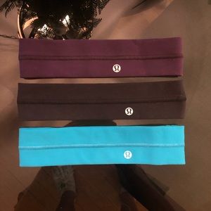 3 Lululemon Headbands